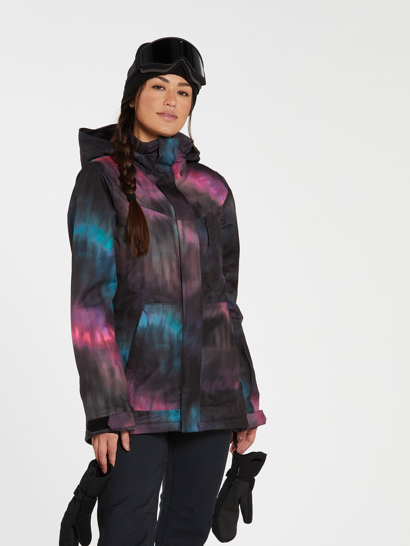 Pine 2L Tds Inf Jacket BLUE TIE DYE Volcom Europe
