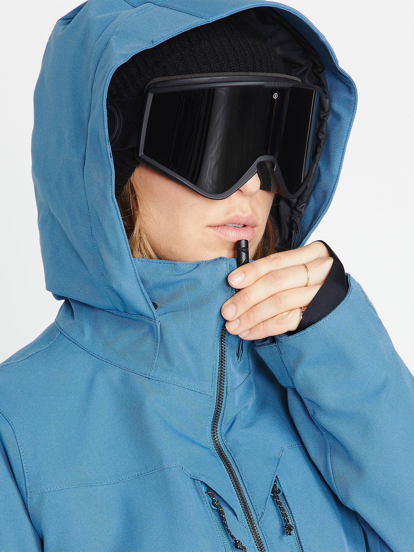 Shelter 3D Stretch Jacket - Petrol Blue | Volcom Europe