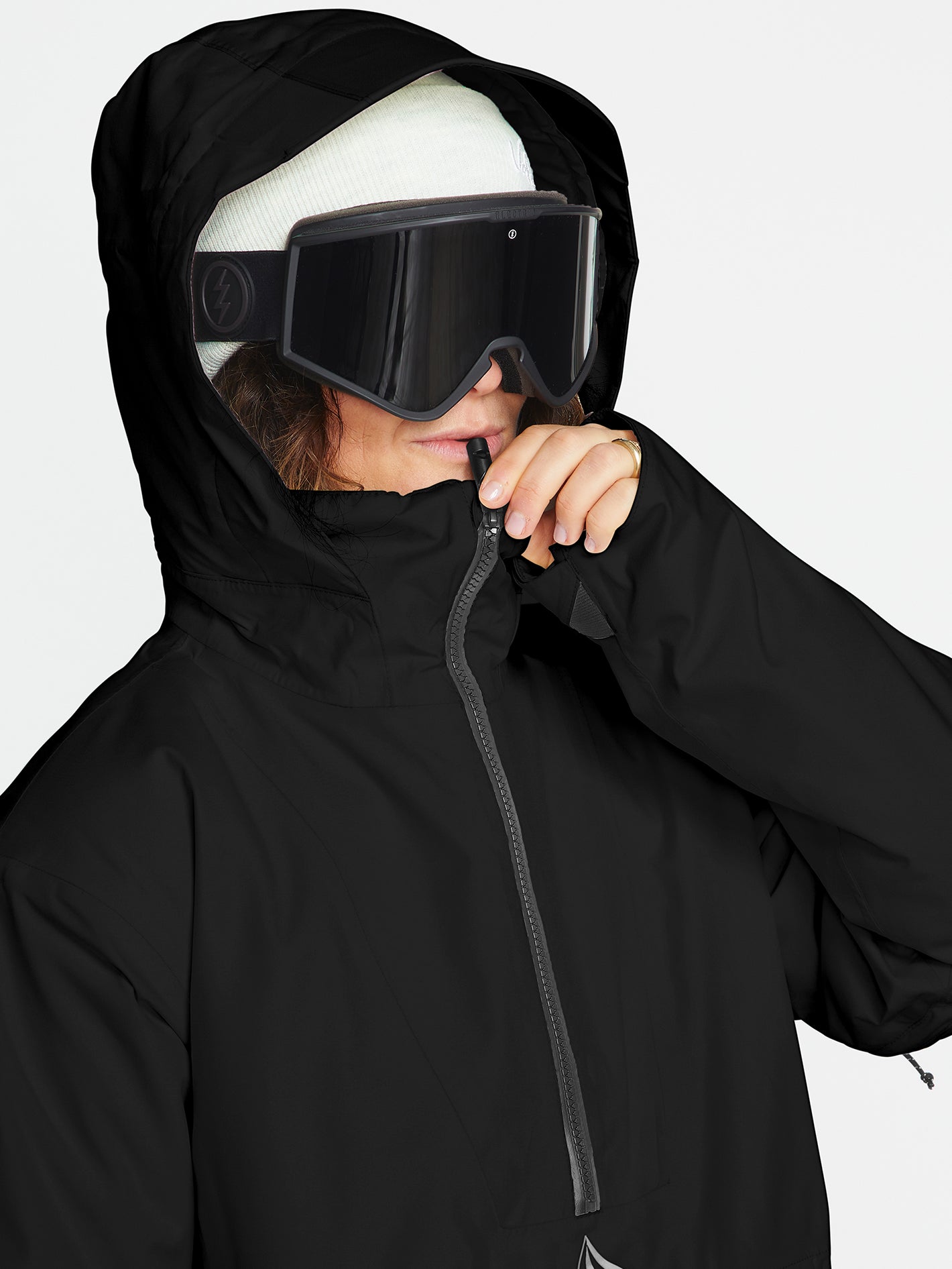 Fern Insulated Gore-Tex Pullover Jacket - Black | Volcom Europe