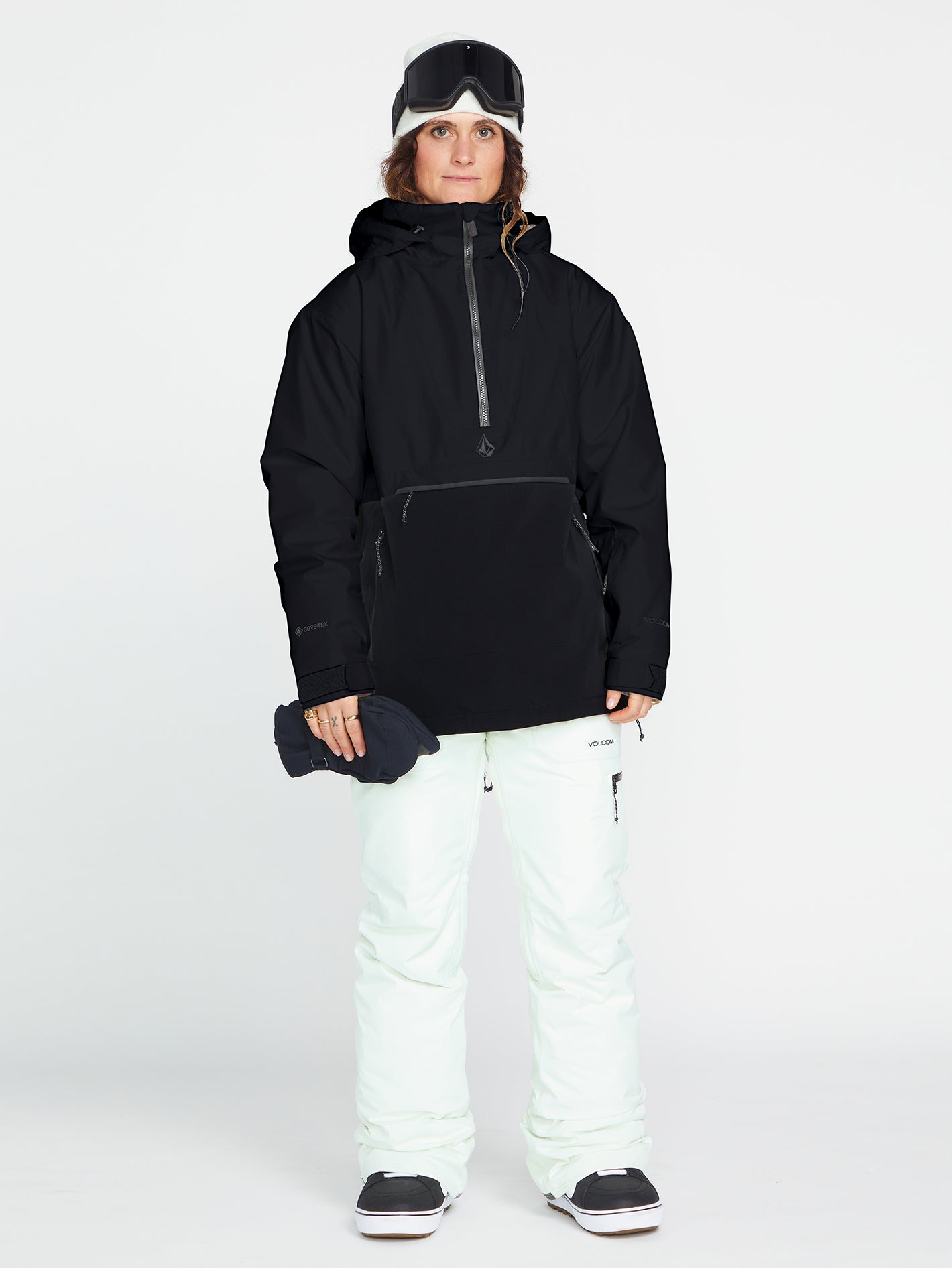 Fern Insulated Gore-Tex Pullover Jacket - Black | Volcom Europe