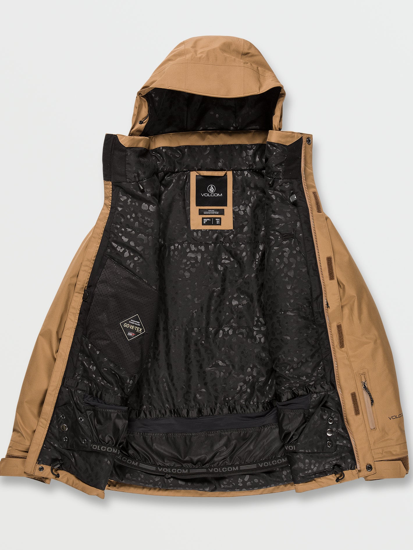 Ell Insulated Gore-Tex Jacket - Caramel | Volcom Europe