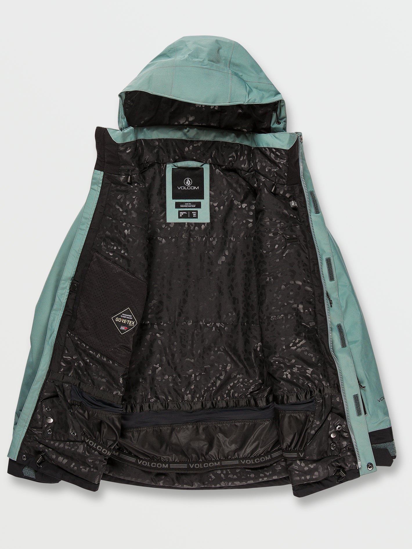 Ell Insulated Gore-Tex Jacket - Green Ash | Volcom Europe