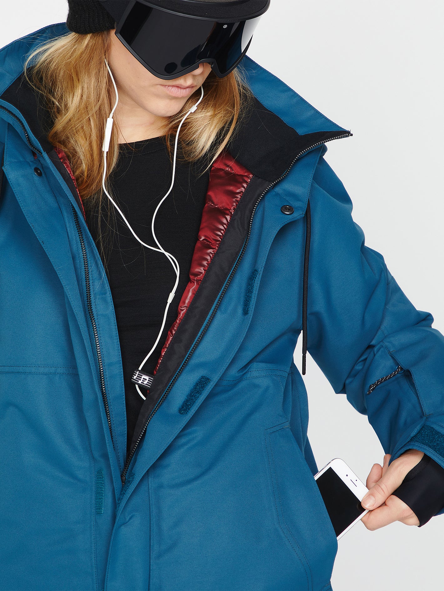 Paxson 2L Tds Infrared Parka - Storm Blue | Volcom Europe
