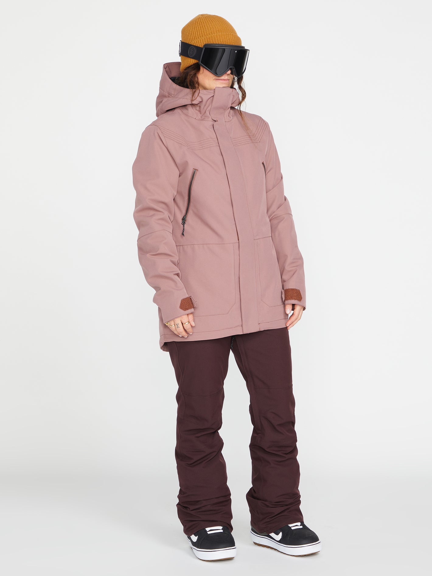Shadow Insulated Jacket - Rosewood | Volcom Europe