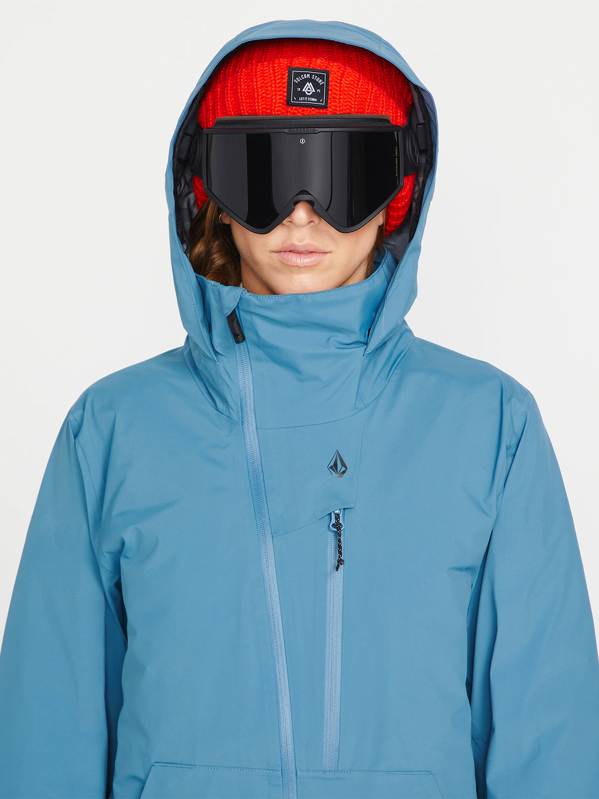 Nya Tds Infrared Gore Tex Jacket Petrol Blue Volcom Europe