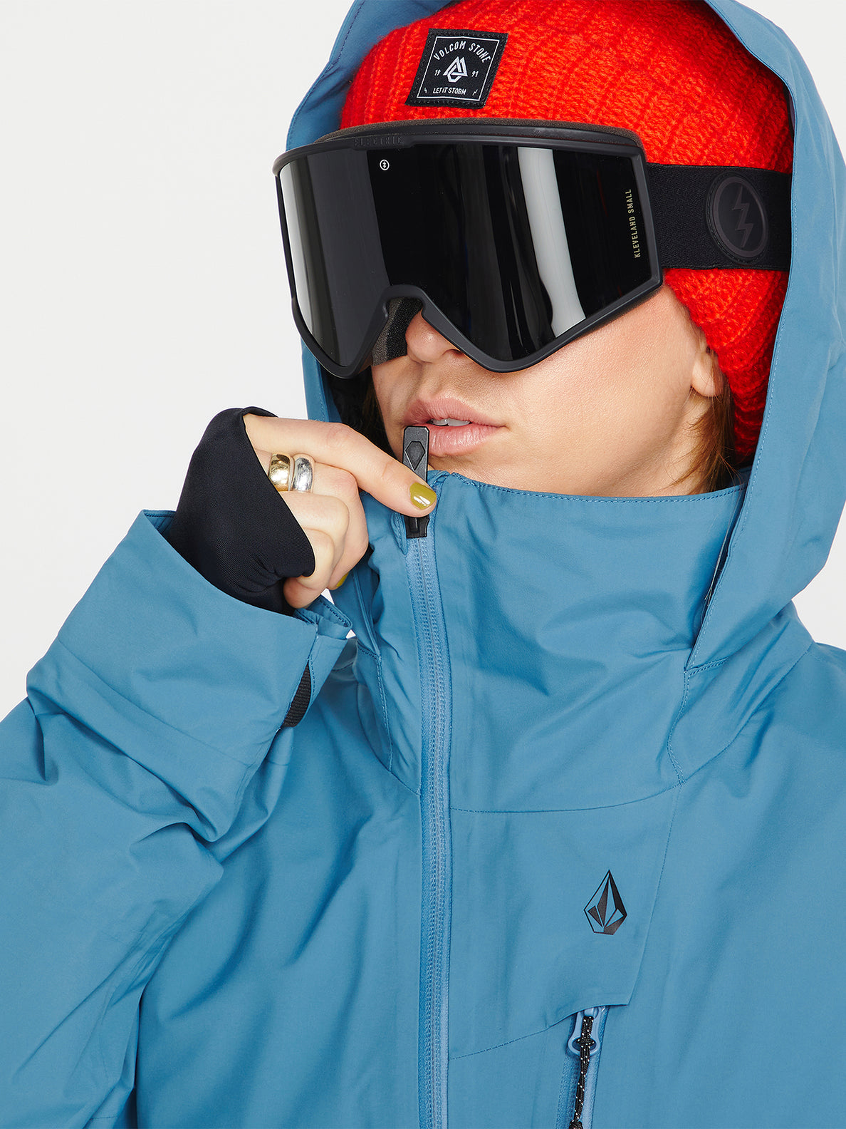 Nya Tds Infrared Gore Tex Jacket Petrol Blue Volcom Europe