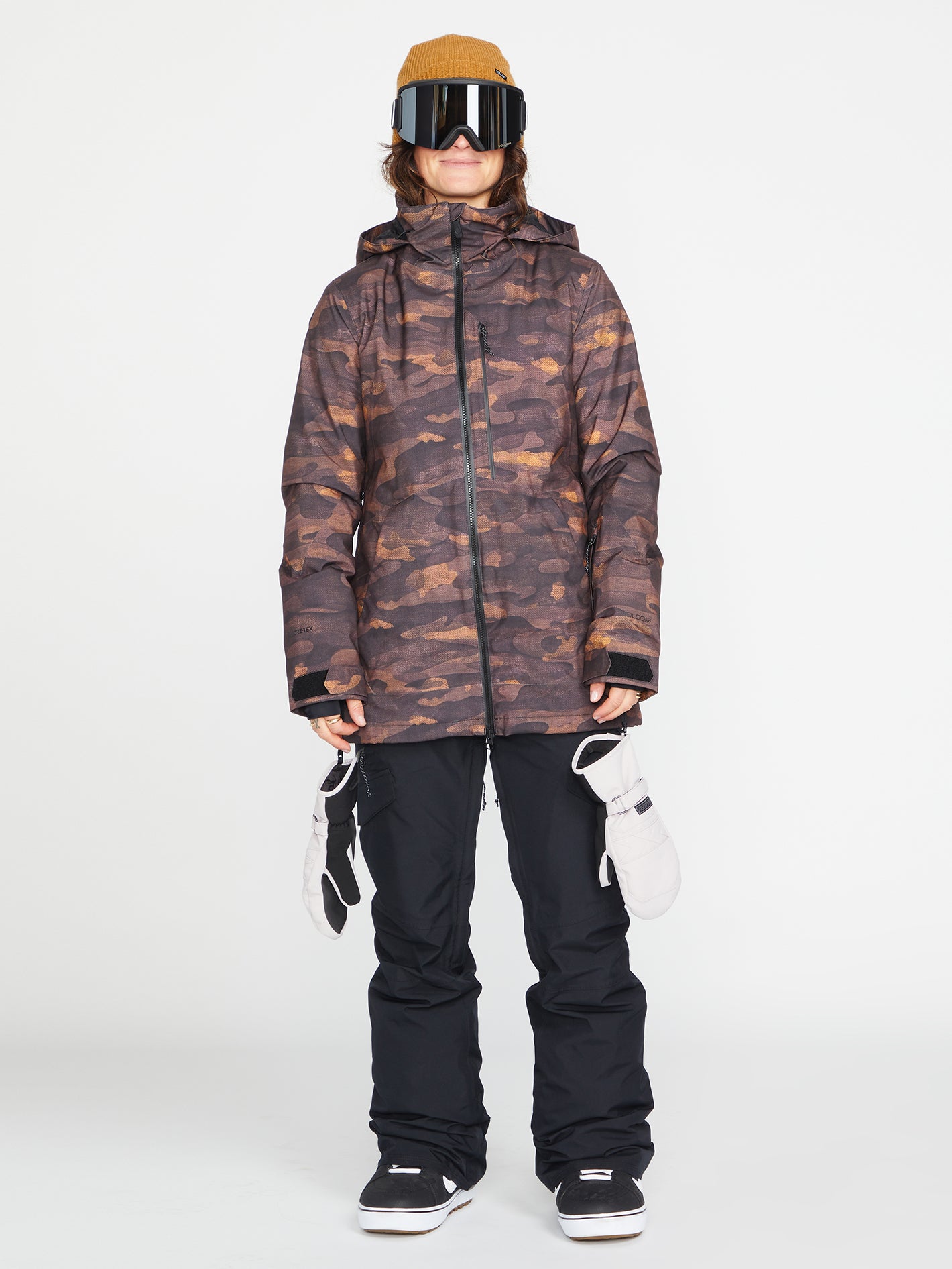 V.Co Aris Insulated Gore-Tex Jacket - Wasabi - Women - Volcom EU