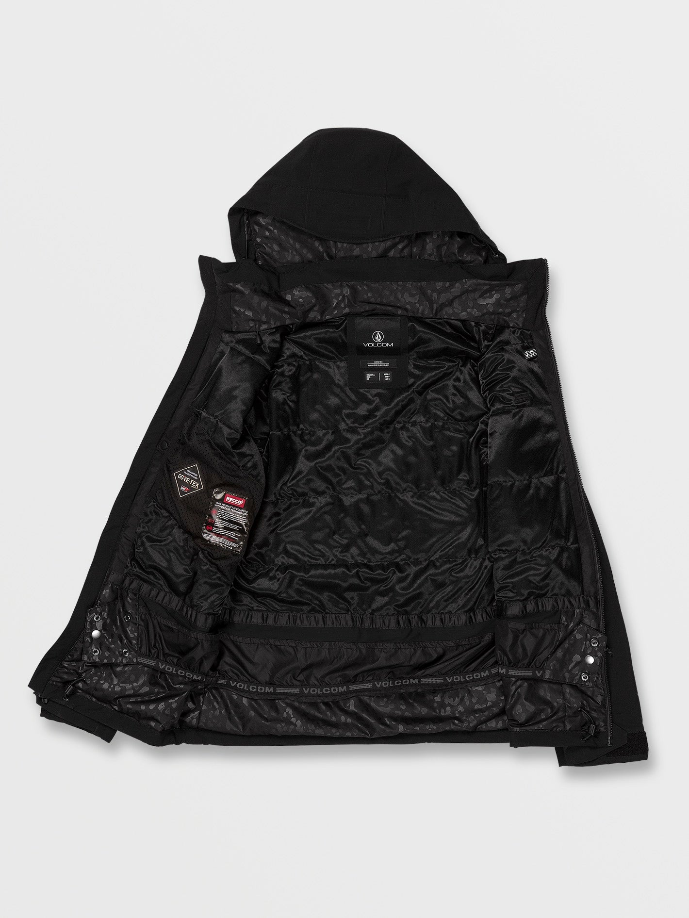 3D Stretch Gore-Tex Jacket - BLACK - Women - Volcom EU – Volcom Europe