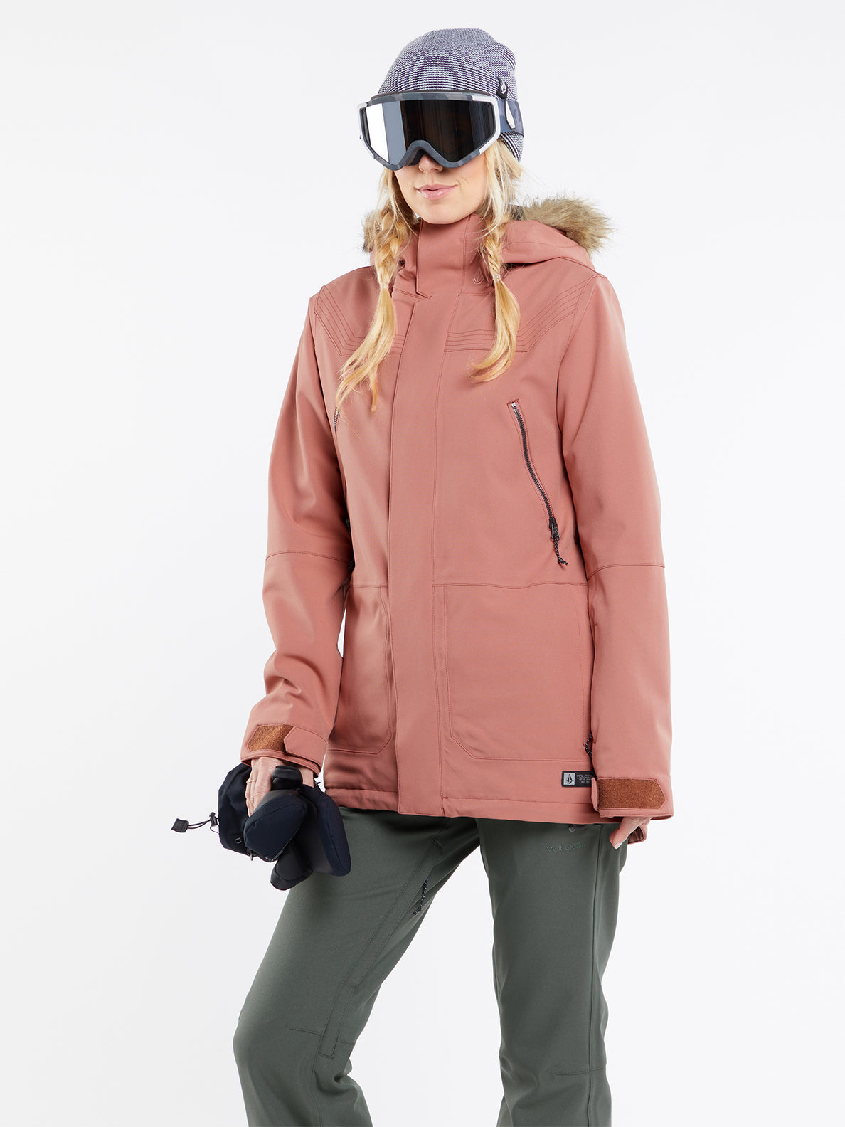 Shadow Insulated Jacket EARTH PINK Women Volcom EU Volcom