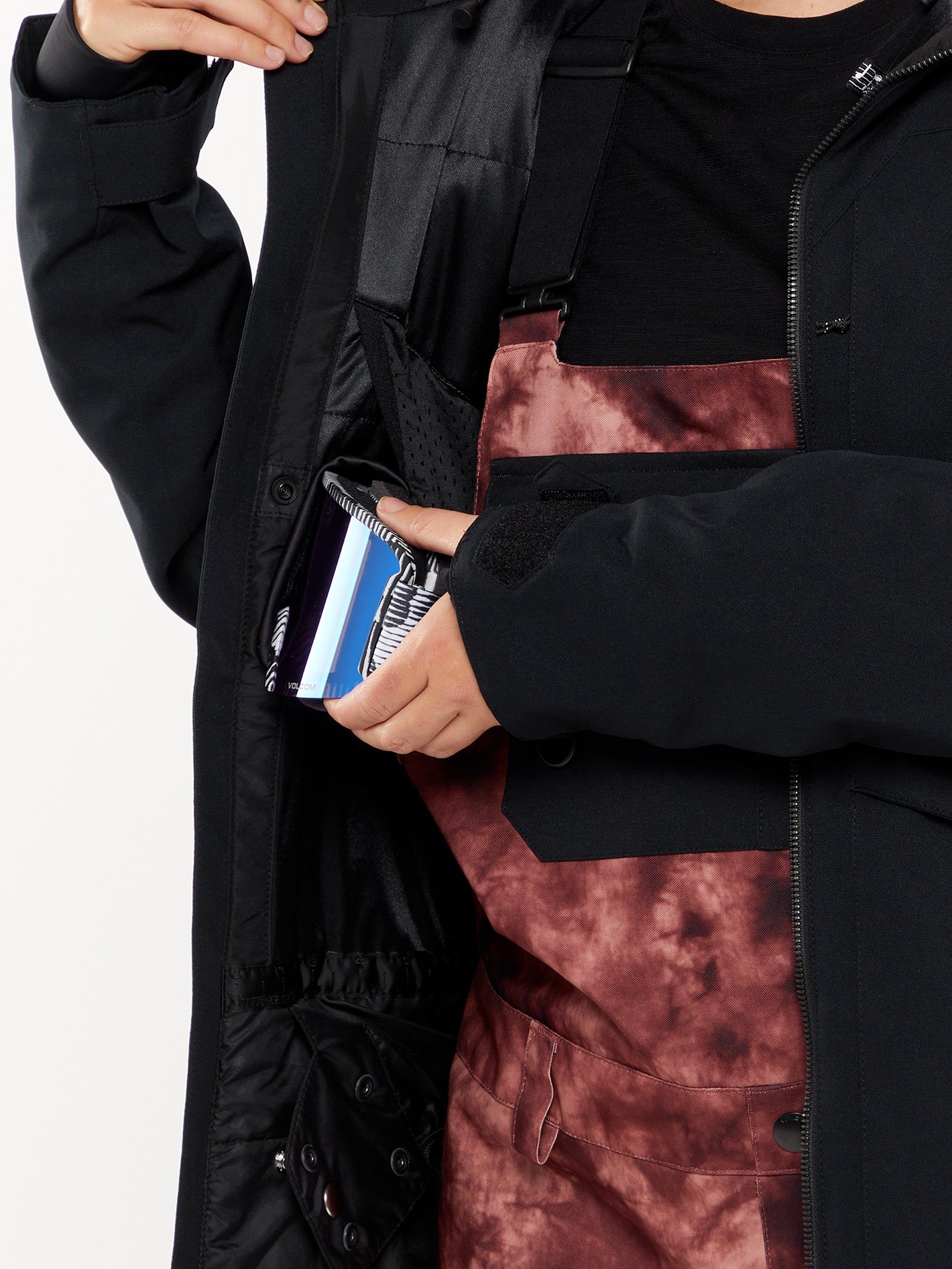 Shelter 3D Stretch Jacket - BLACK - Women - Volcom EU – Volcom Europe