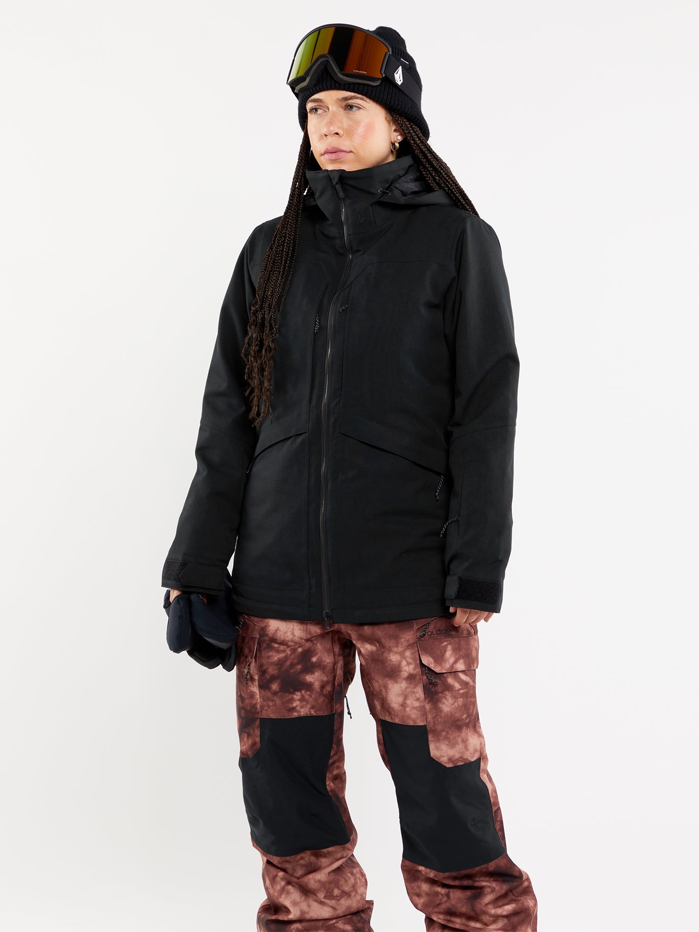 Shelter 3D Stretch Jacket - BLACK - Women - Volcom EU – Volcom Europe