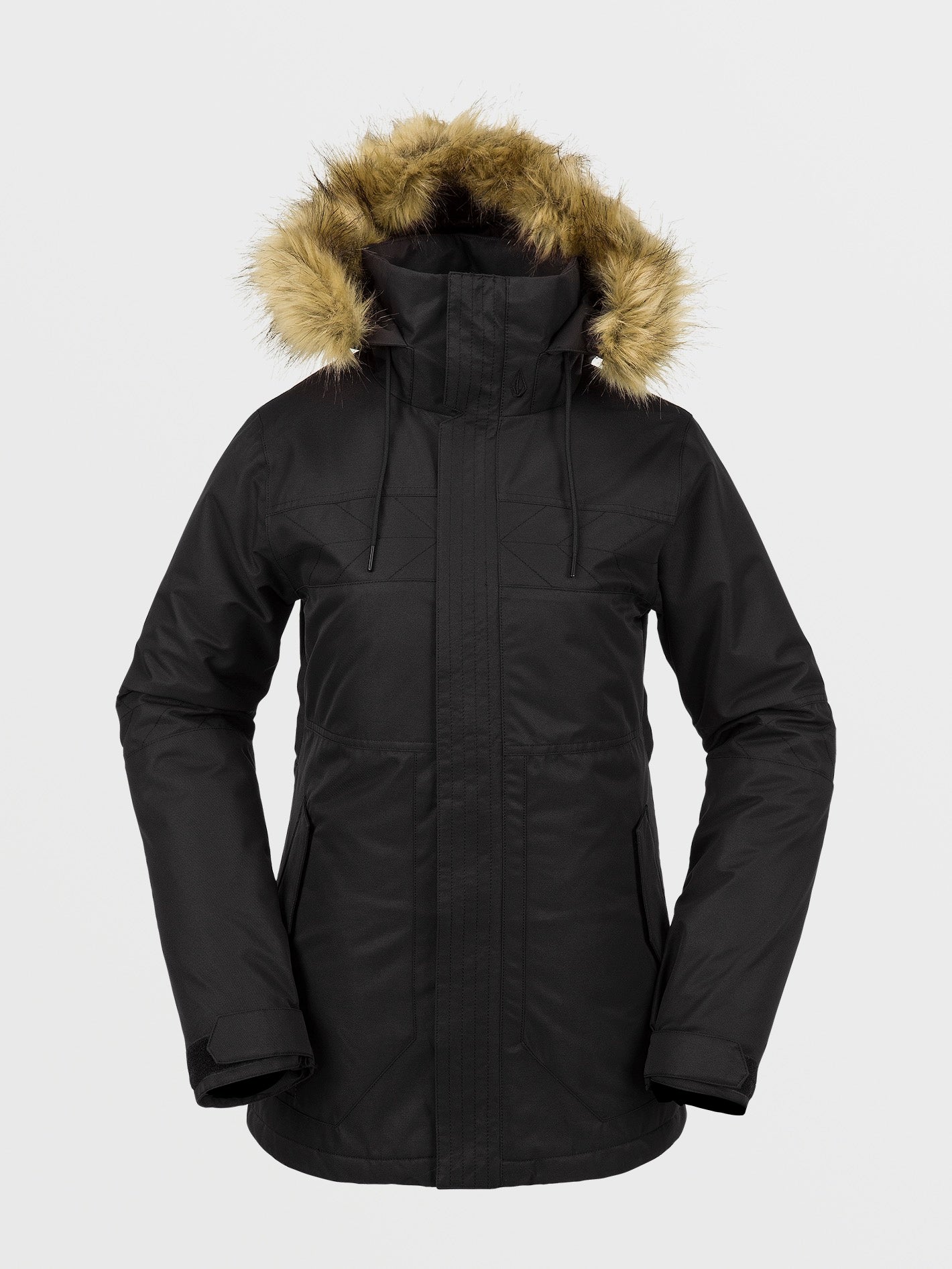 Shelter 3D Stretch Jacket - BLACK - Women - Volcom EU – Volcom Europe