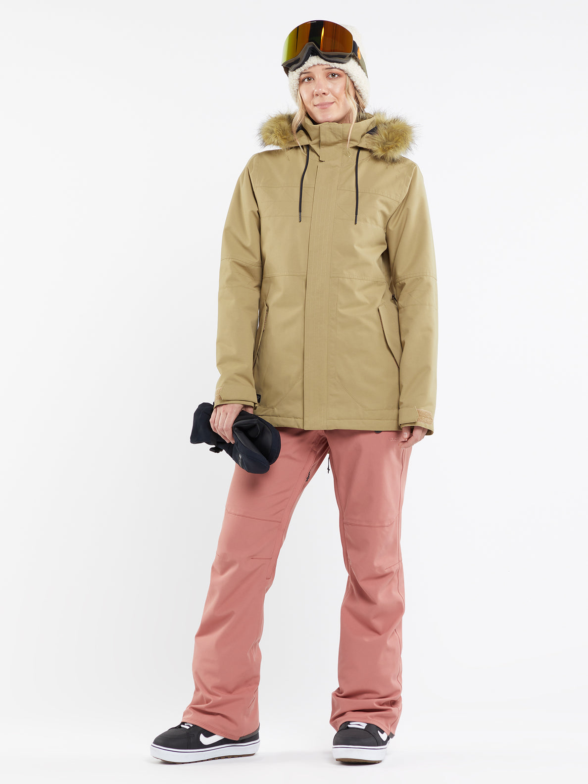 Volcom fawn sale insulated jacket