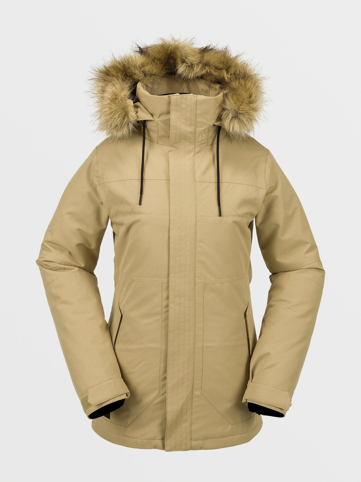 Fawn Insulated Jacket DARK KHAKI Women Volcom EU Volcom Europe