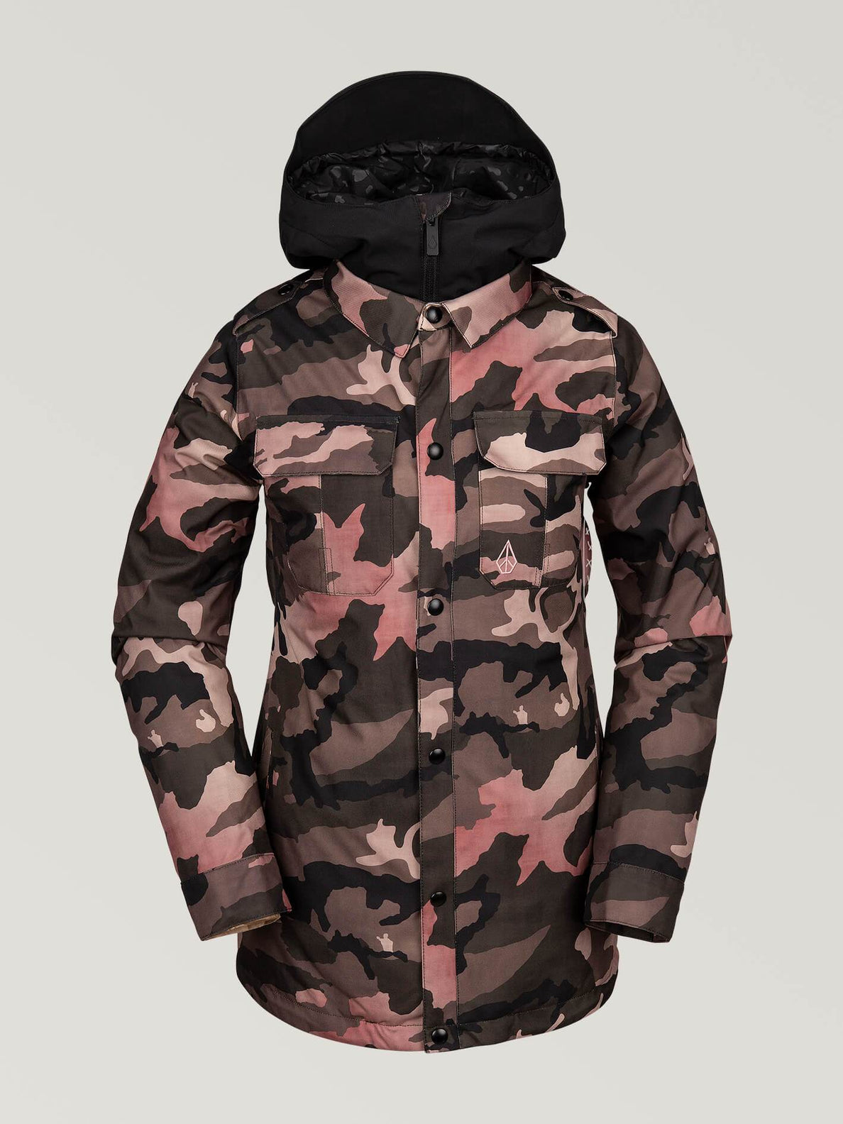Womens Kuma Jacket Faded Army Volcom Europe