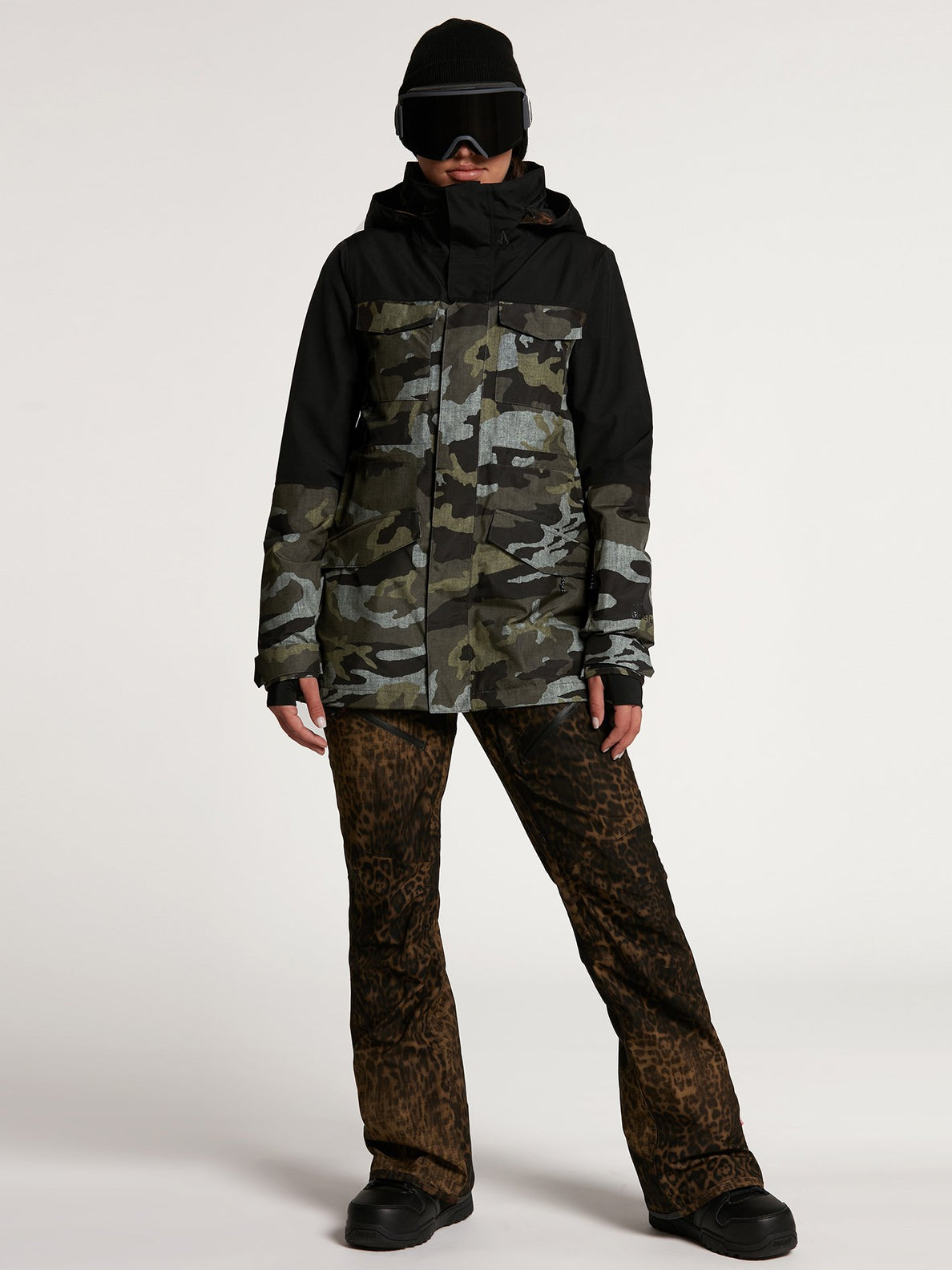 Leda GORE TEX Jacket Service Green Volcom Europe