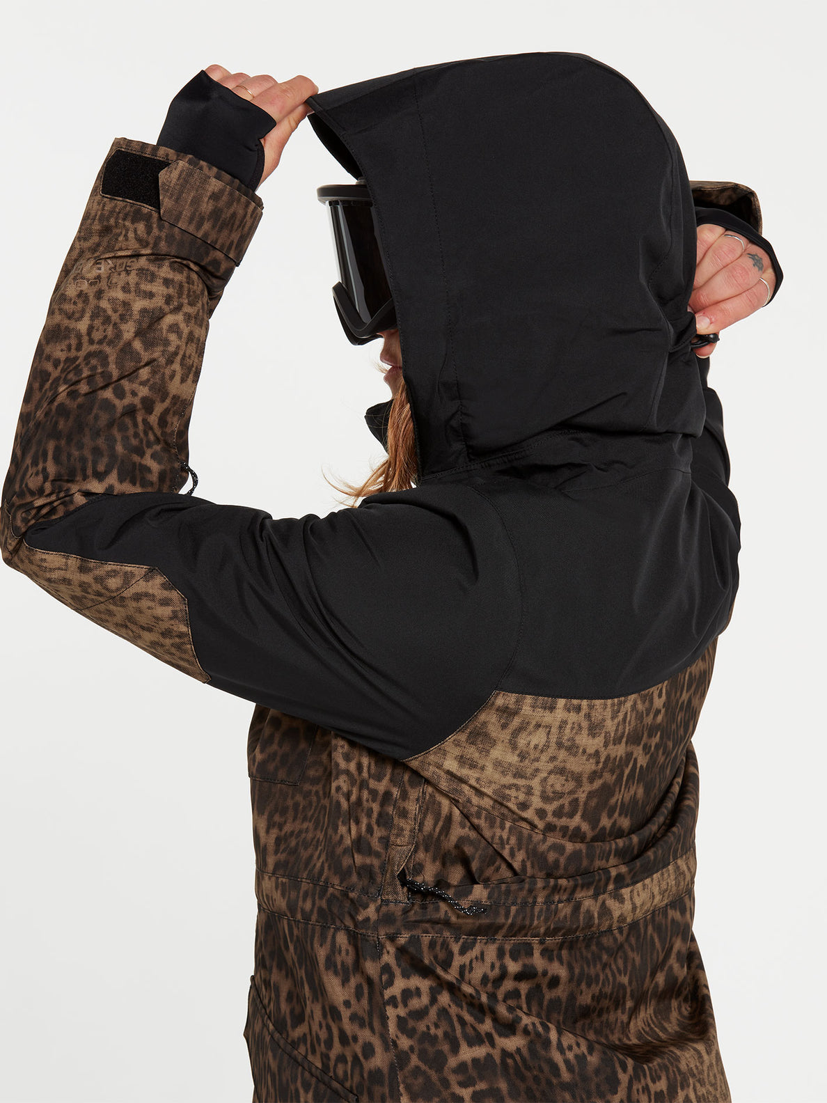 Volcom leopard cheap jacket