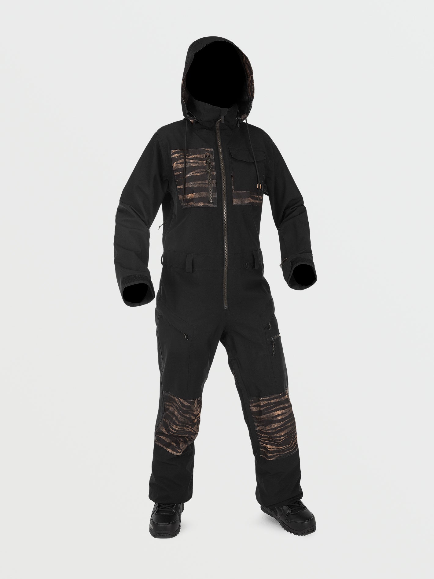 VOLCOM スノボードウェア　スーツの上着にも使えます。 Romy Snow Suit - Black | Volcom Europe