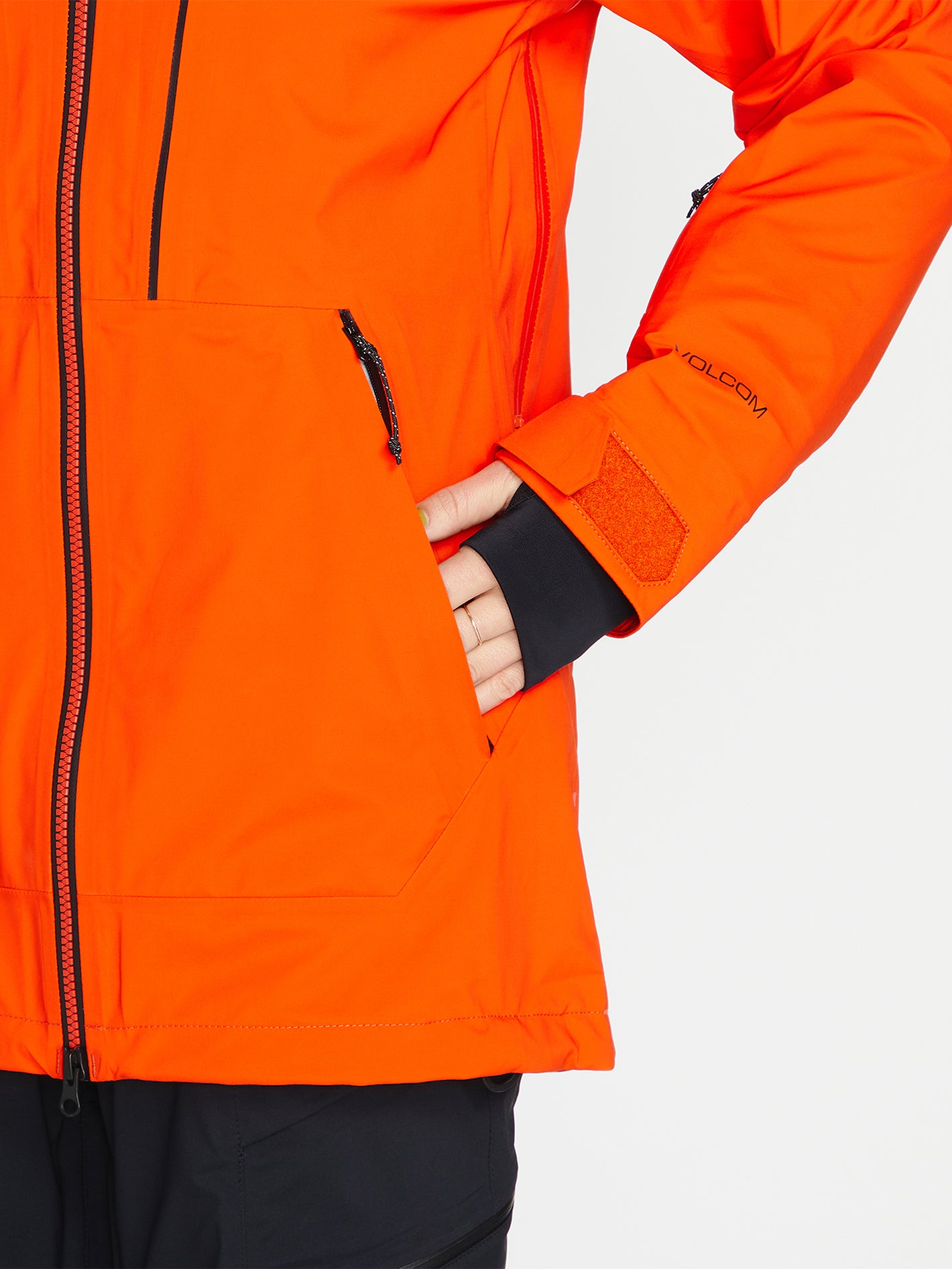 Vs 3L Stretch Gore-Tex Jacket - Orange Shock | Volcom Europe