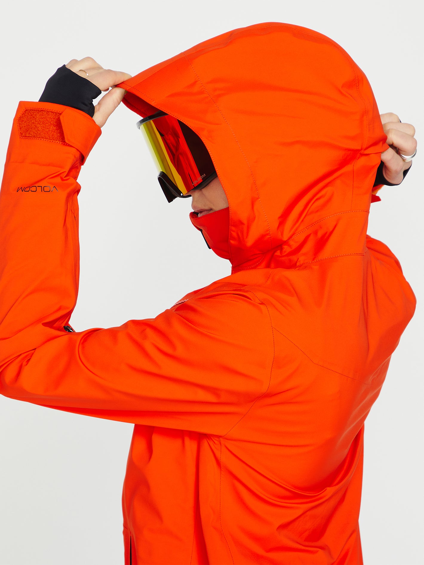 Vs 3L Stretch Gore-Tex Jacket - Orange Shock | Volcom Europe