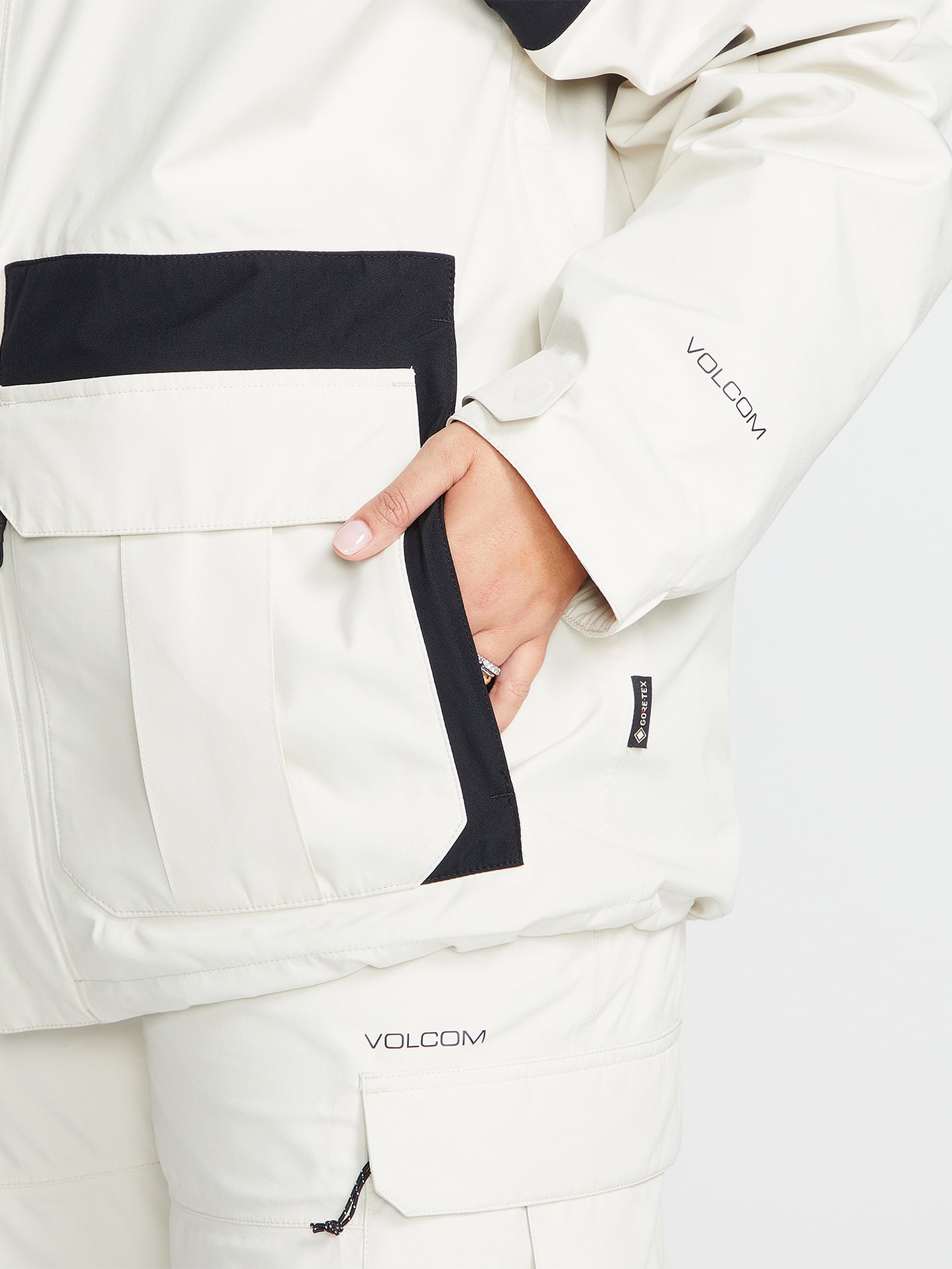 Melancon Gore-Tex Jacket - Off White (Unisex) | Volcom Europe