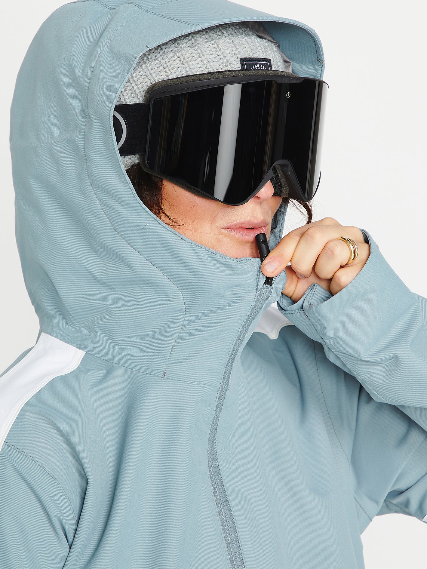 Mirror Pullover Jacket - Green Ash | Volcom Europe