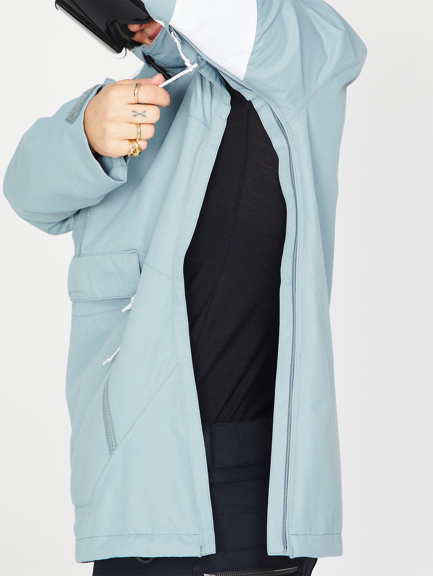 Mirror Pullover Jacket - Green Ash | Volcom Europe