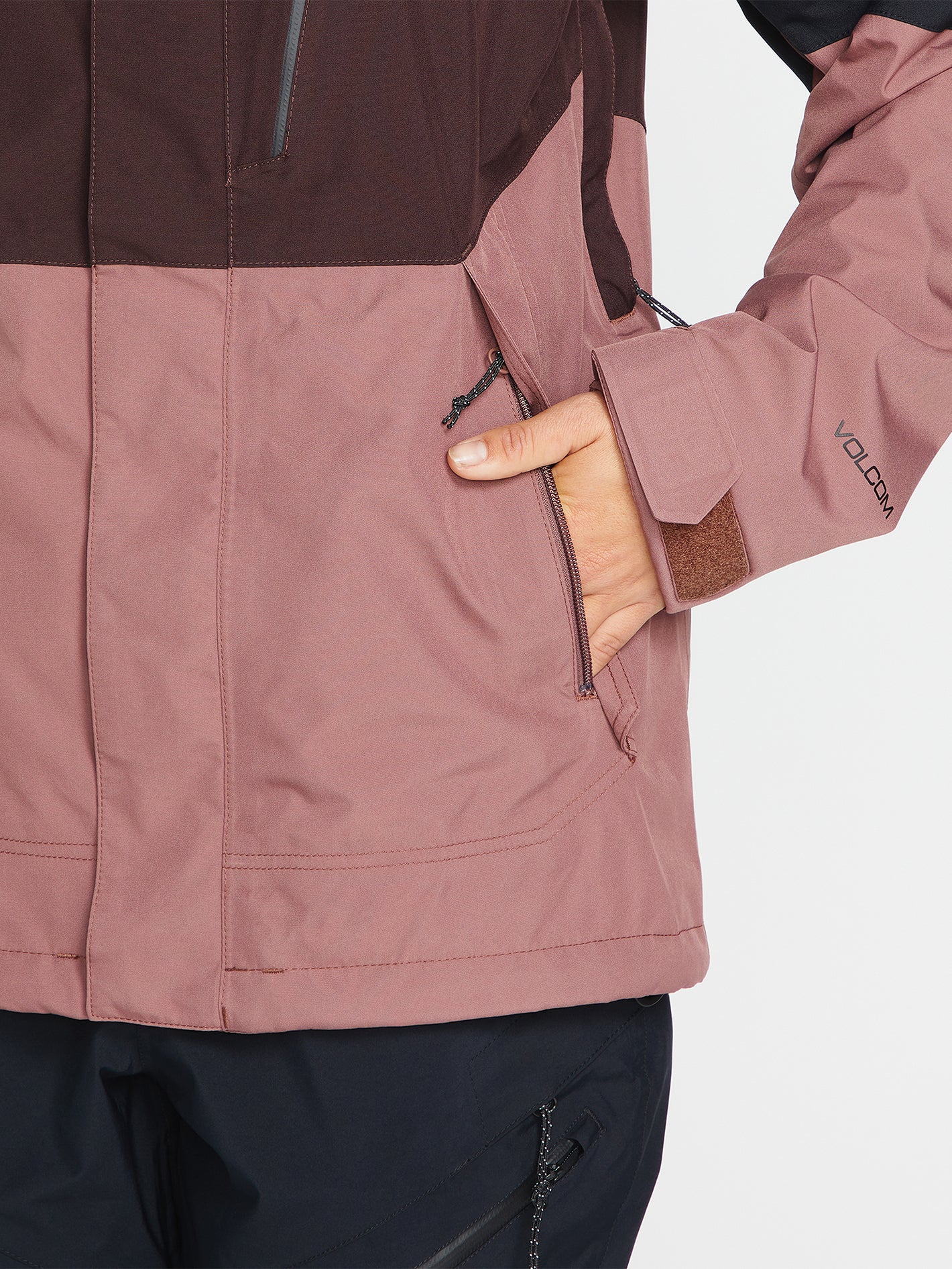Aris Gore-Tex Jacket - Black Plum | Volcom Europe