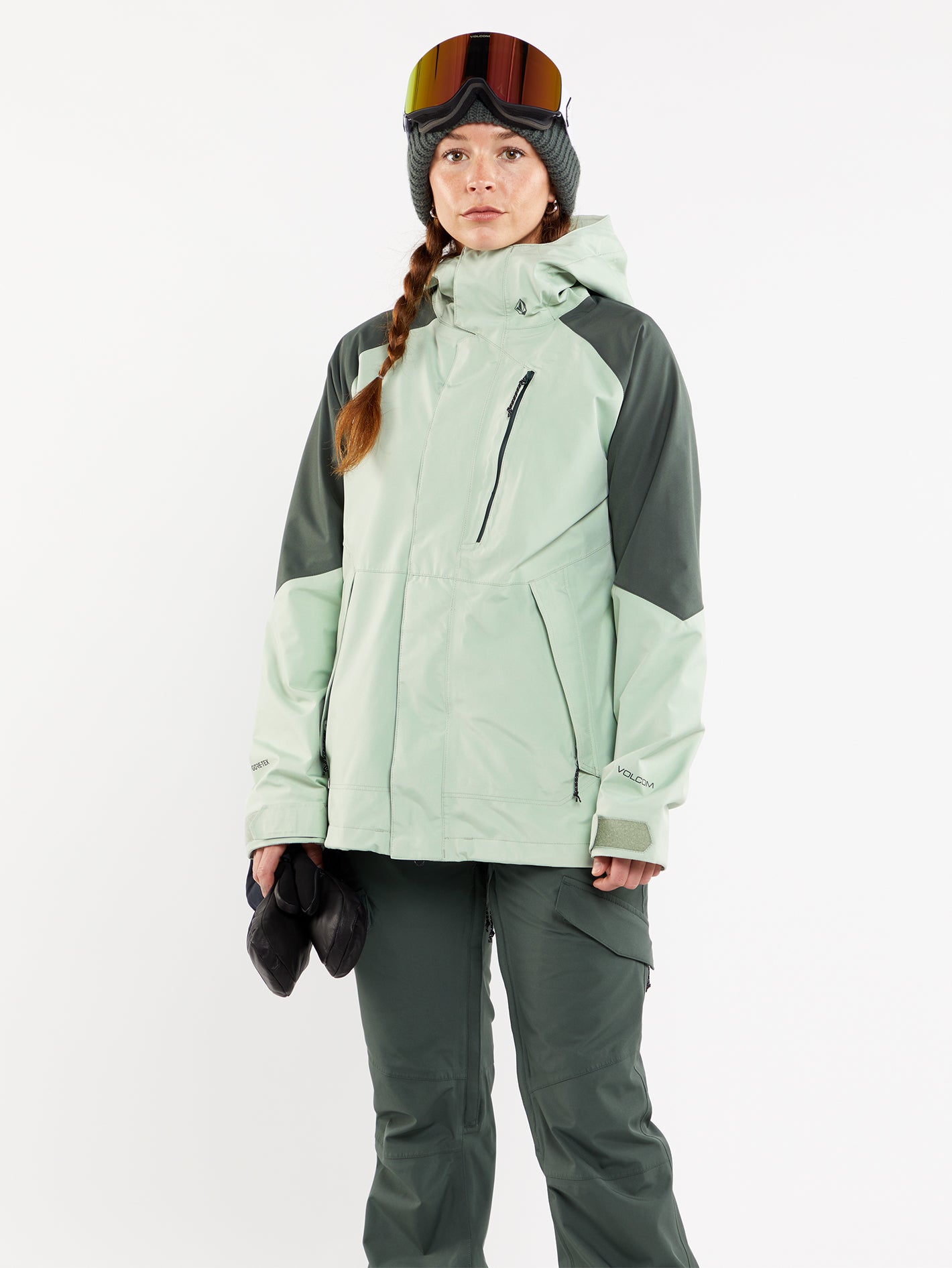 V.Co Aris Gore-Tex Jacket - SAGE FROST - Women - Volcom EU