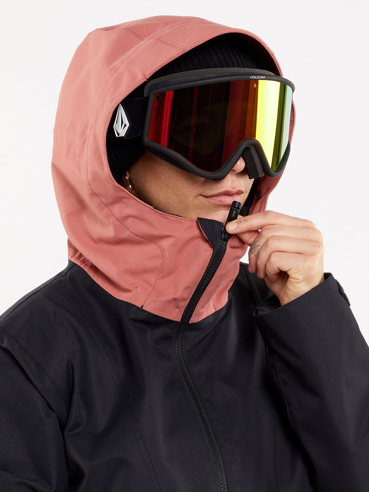 Volcom pink sales snowboard jacket