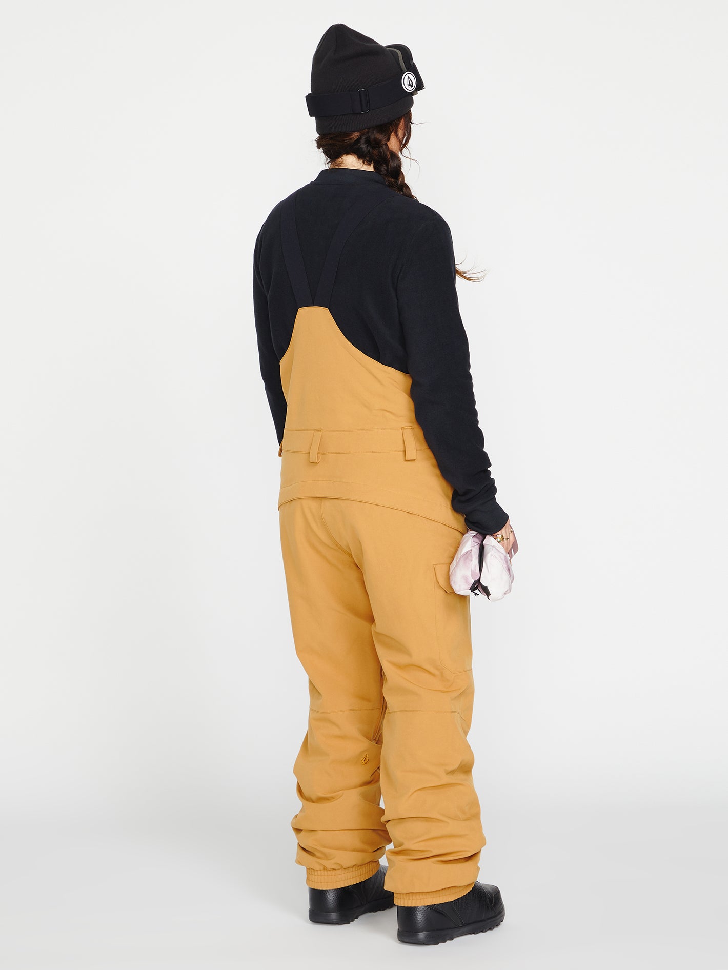 Creston 3D Stretch Bib Overall - Caramel | Volcom Europe