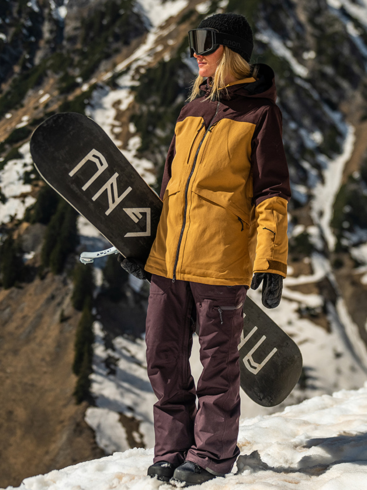 Knox Insulated Gore-Tex Trousers - Black Plum – Volcom Europe