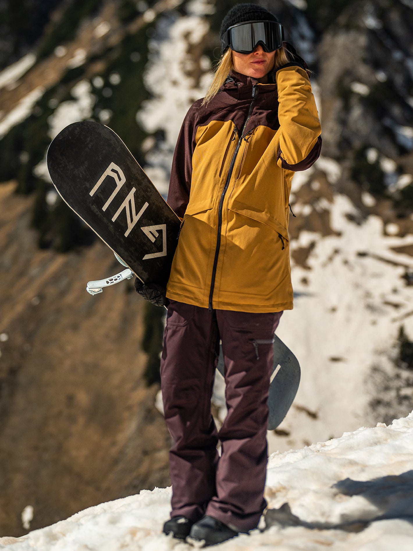 Knox Insulated Gore-Tex Trousers - Black Plum | Volcom Europe