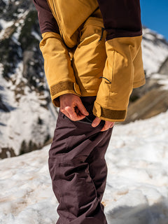Knox Insulated Gore-Tex Trousers - Black Plum – Volcom Europe