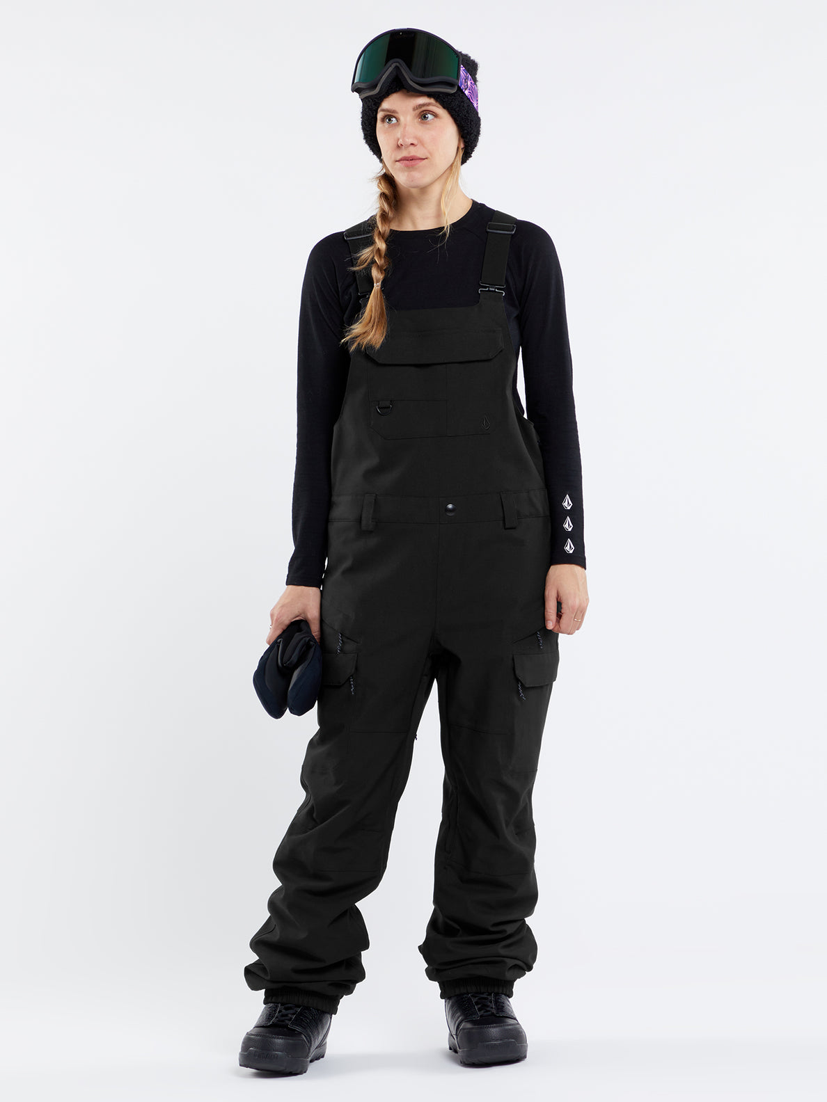 Creston 3Dstretch Bib Overall - BLACK (H1252401_BLK) [40]