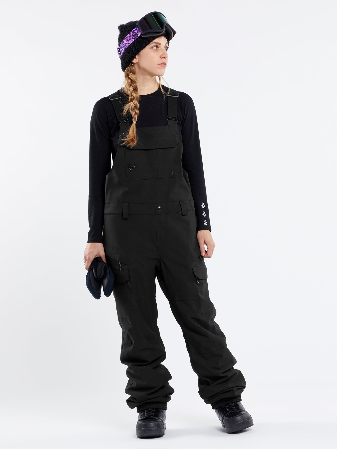 Creston 3Dstretch Bib Overall - BLACK - Women - Volcom EU – Volcom