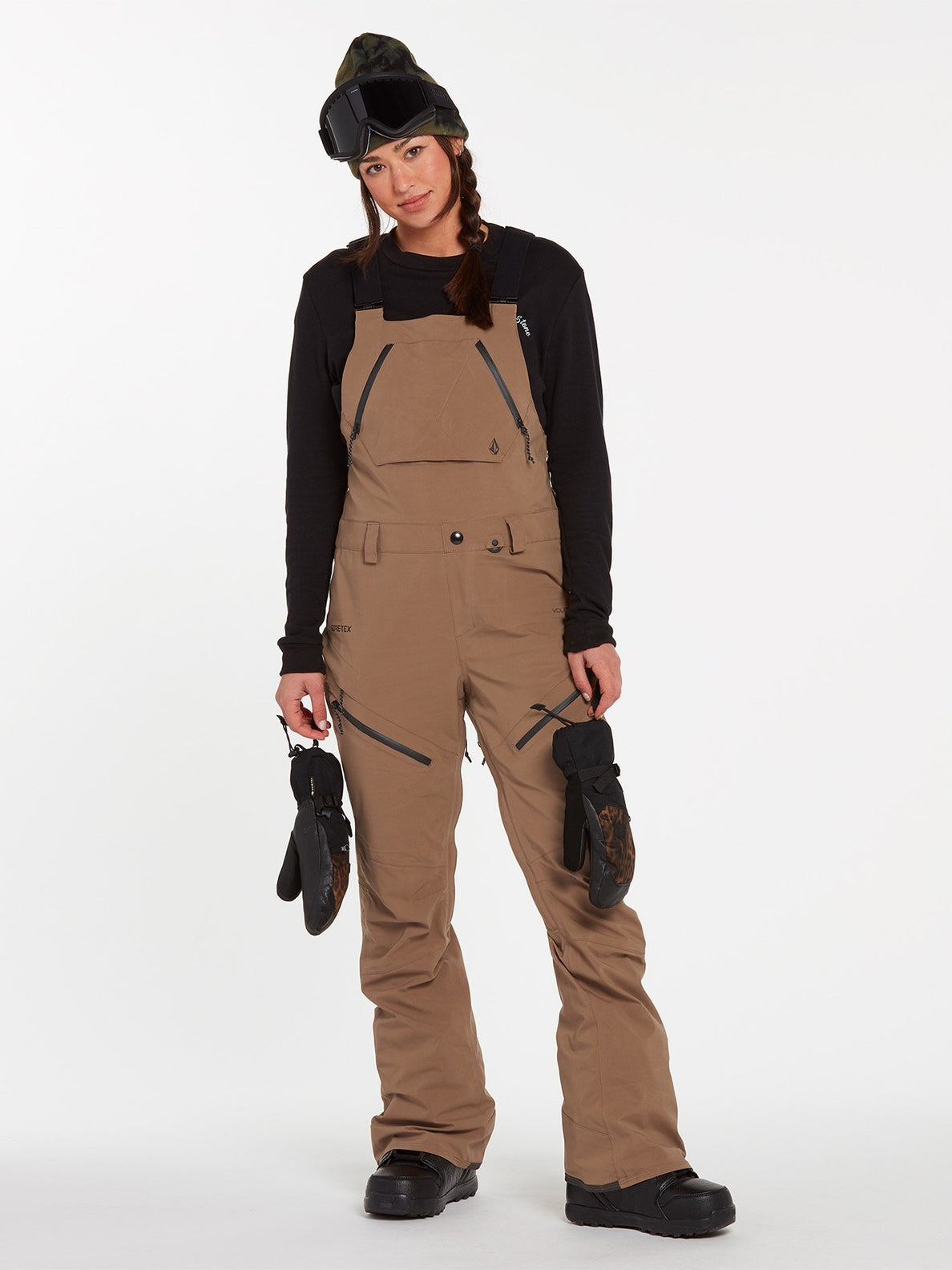 Elm Stretch Gore-Tex Bib Overall - COFFEE (H1352201_COF) [101]