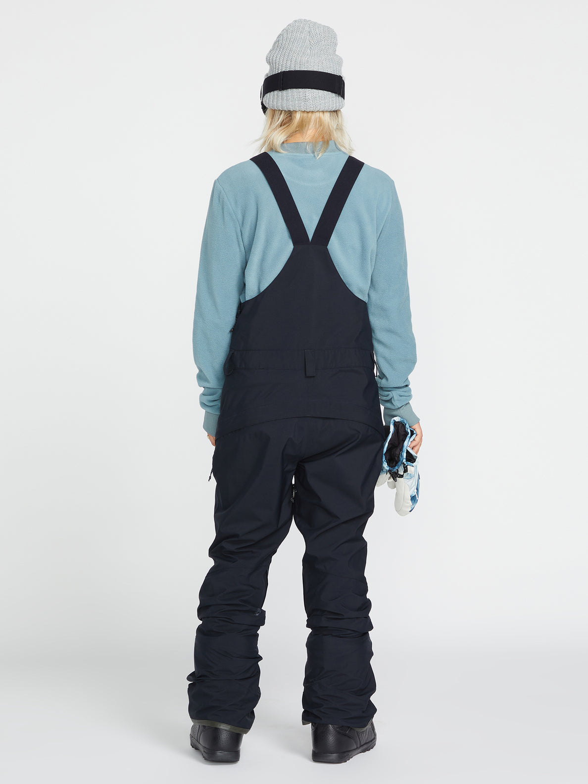 ELM STRETCH GORE BIB OVERALL (H1352309_BLK) [B]