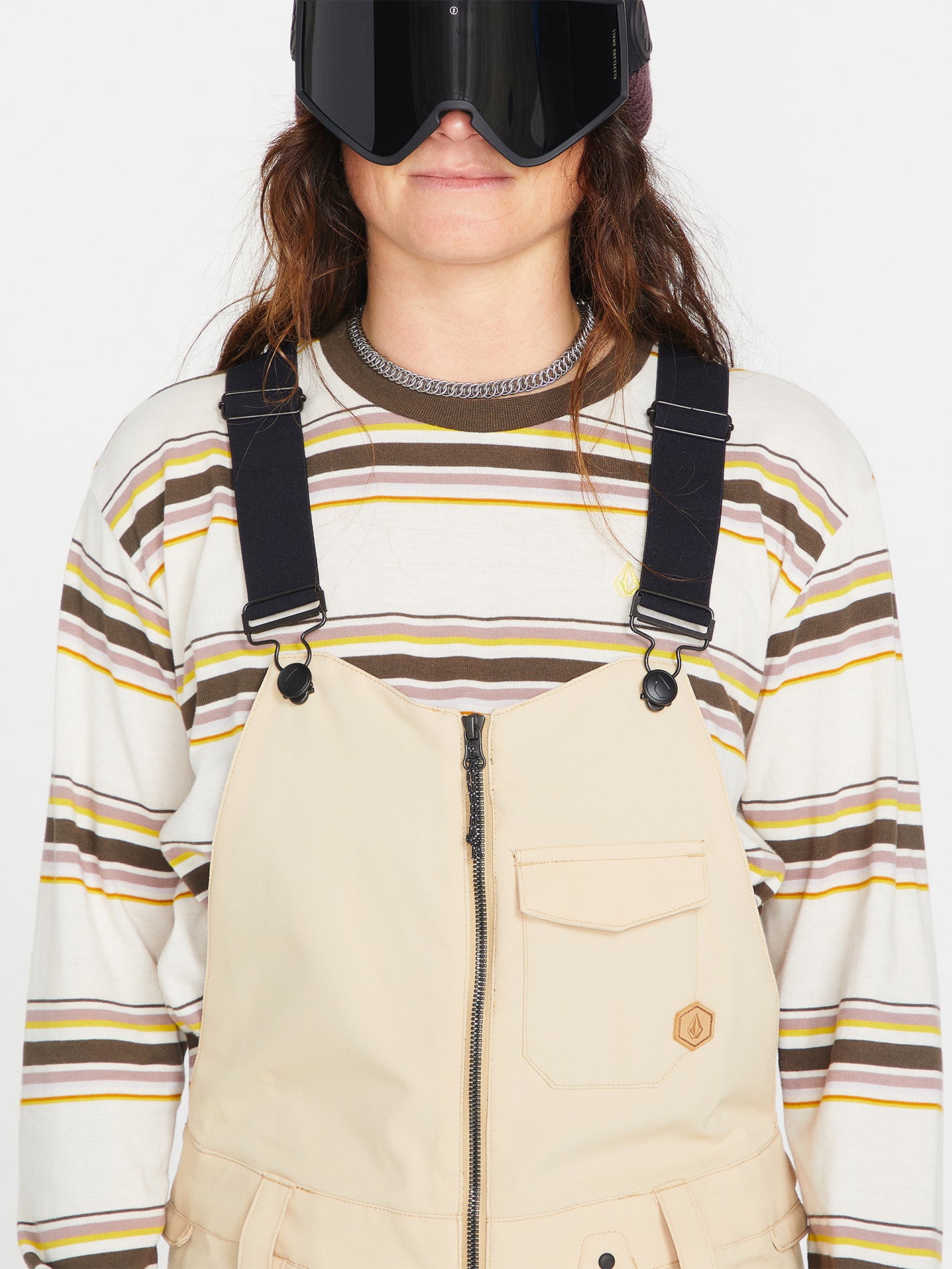 Swift Bib Overall - Sand | Volcom Europe