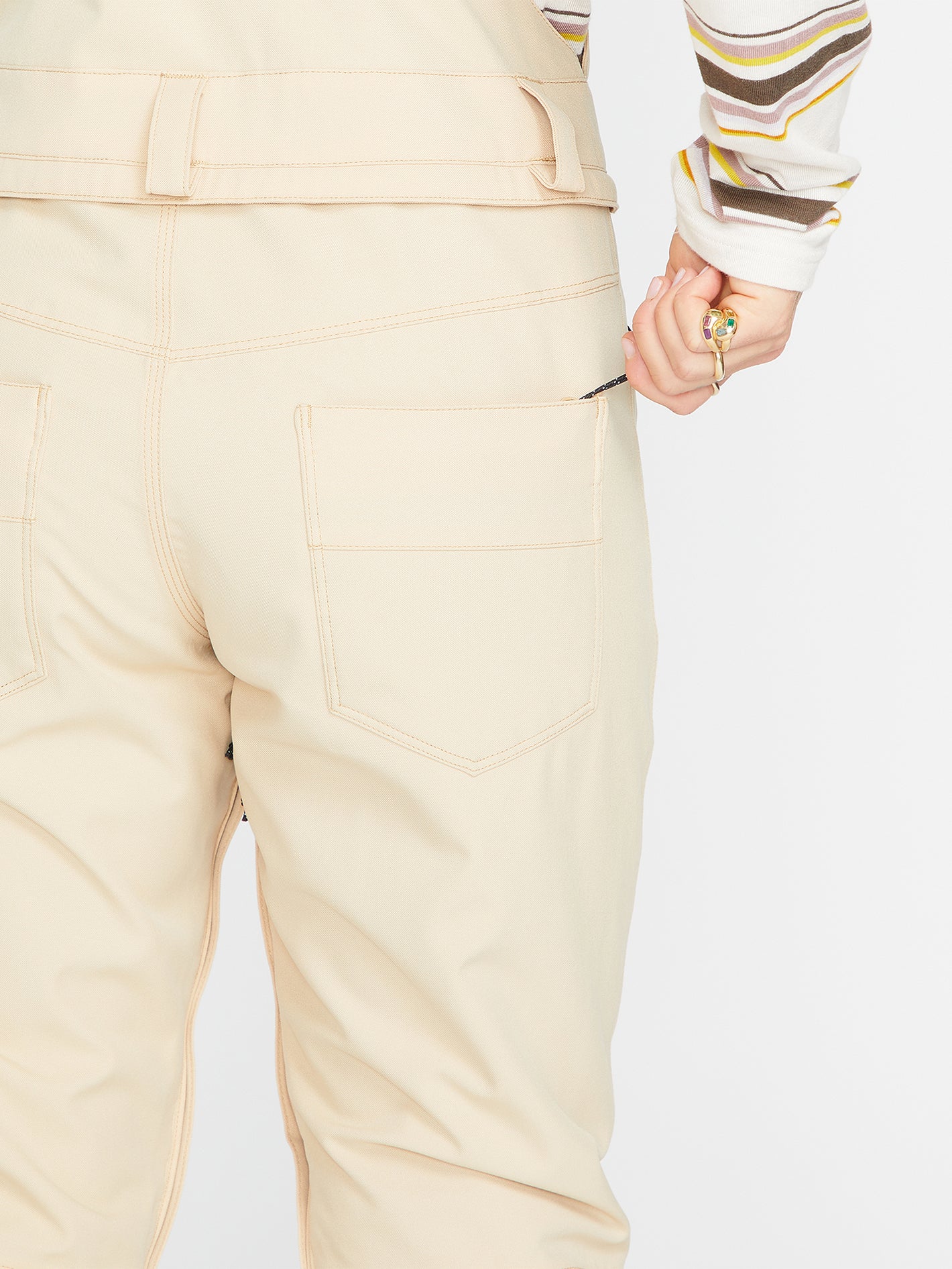 Swift Bib Overall - Sand | Volcom Europe