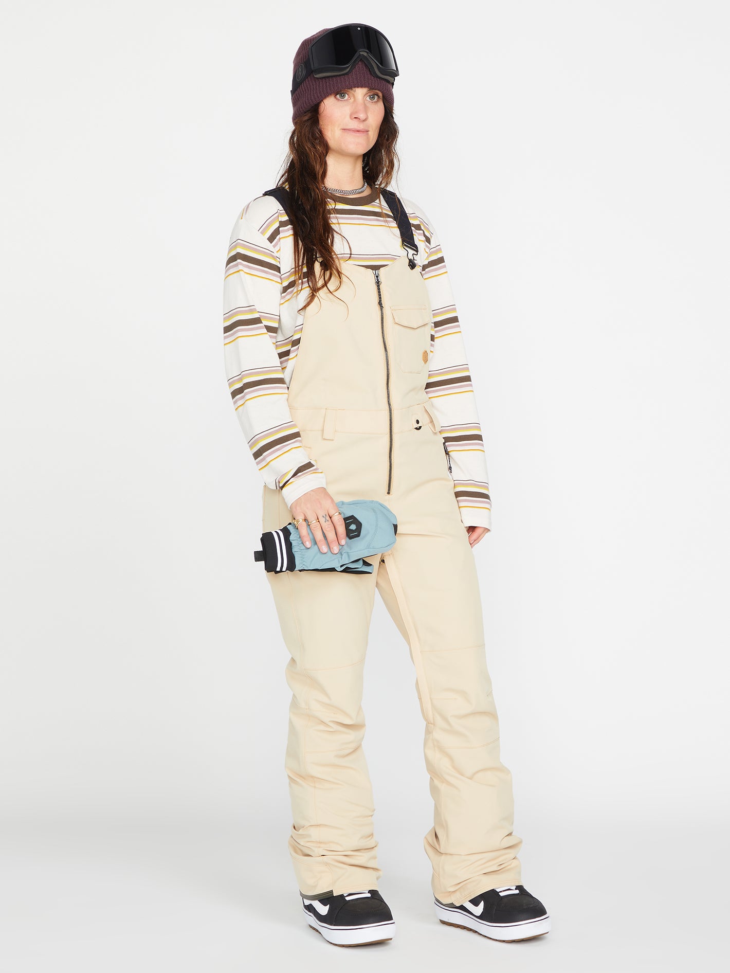 VOLCOM SWIFT BIB OVERALL SAND ベージュ Swift Bib Overall - Sand | Volcom Europe