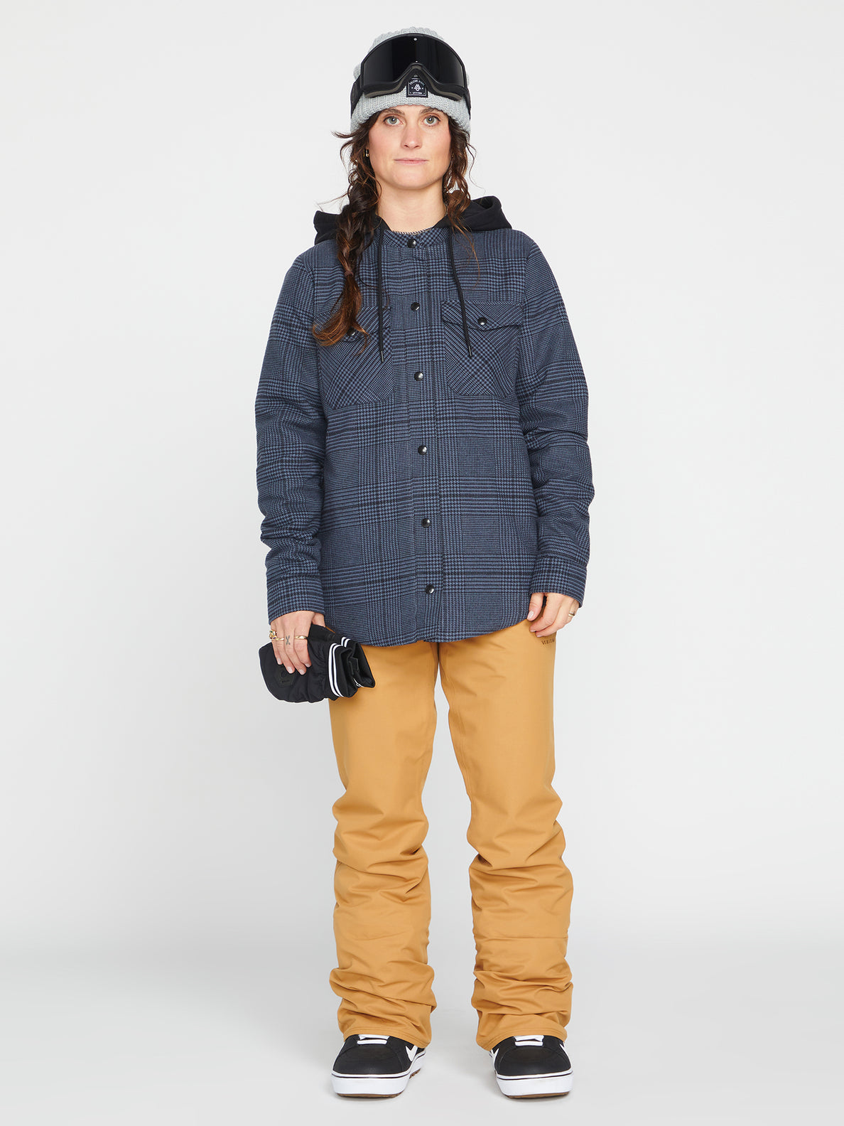 Volcom hooded flannel new arrivals