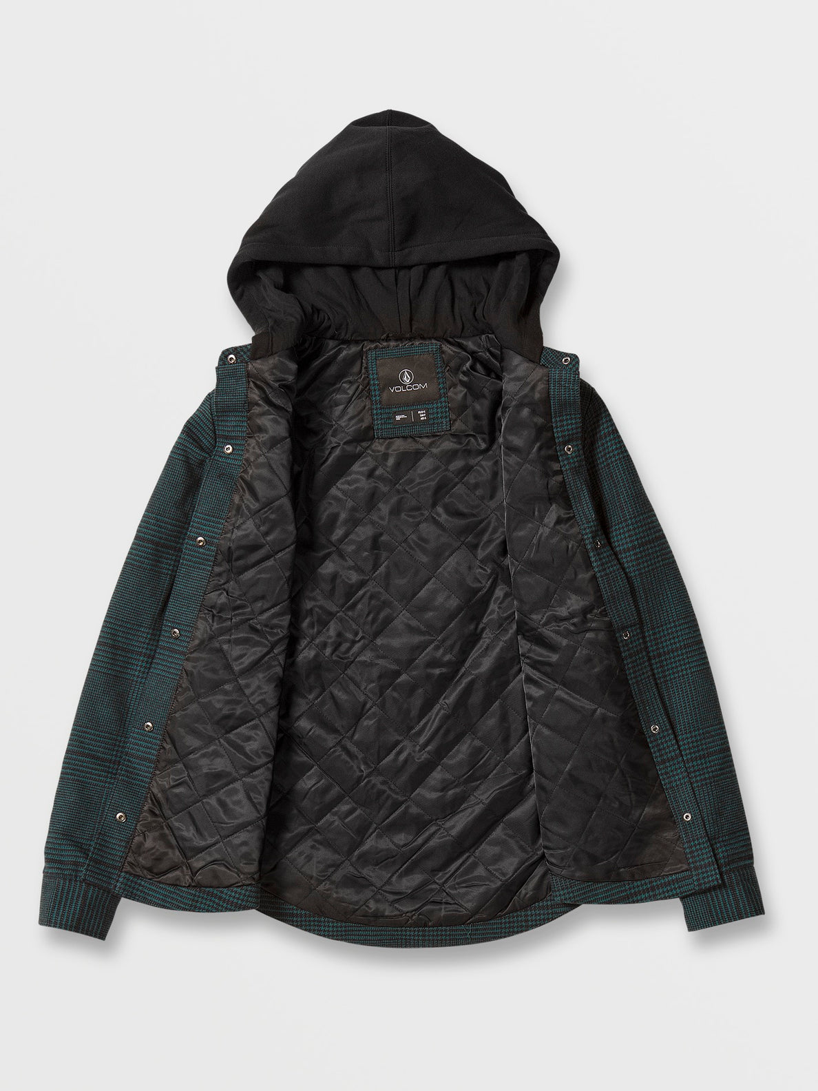 Hooded insulated store flannel