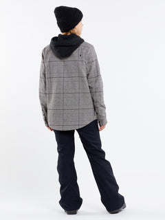 Insulated Flannel Jacket - MOONBEAM (H1652402_MBM) [41]