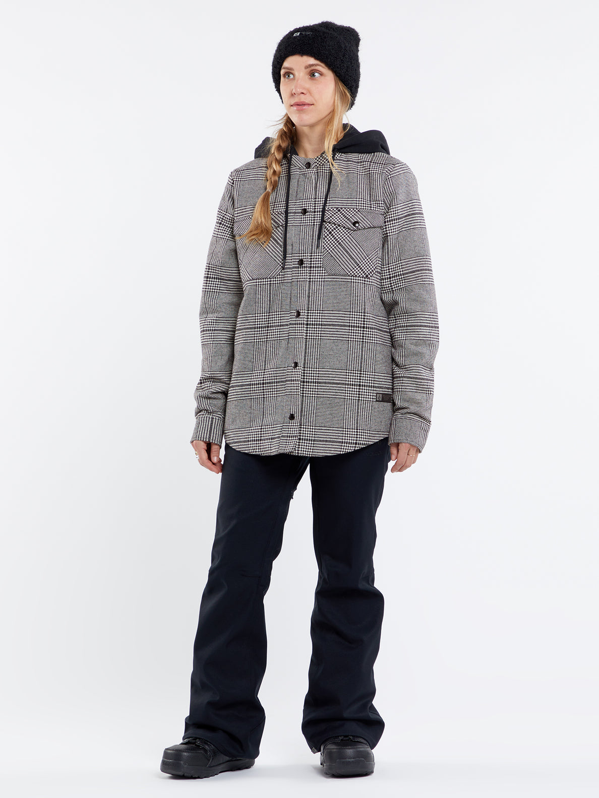 Insulated Flannel Jacket - MOONBEAM (H1652402_MBM) [45]
