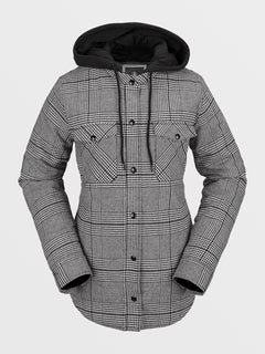 Insulated Flannel Jacket - MOONBEAM (H1652402_MBM) [F]