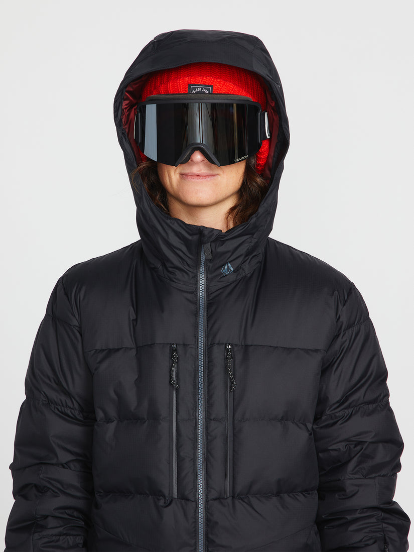 Lowered Jacket Lifted Down Jacket - Black (Unisex) | Volcom Europe