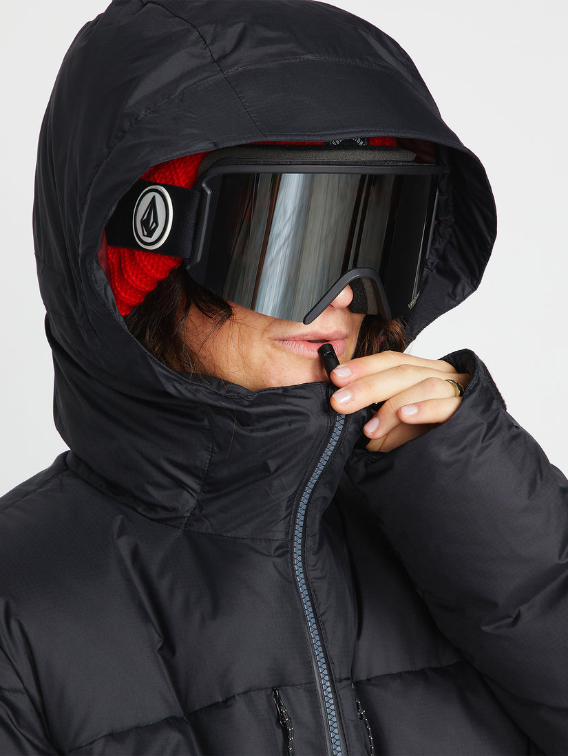 Lowered Jacket Lifted Down Jacket - Black (Unisex) | Volcom Europe