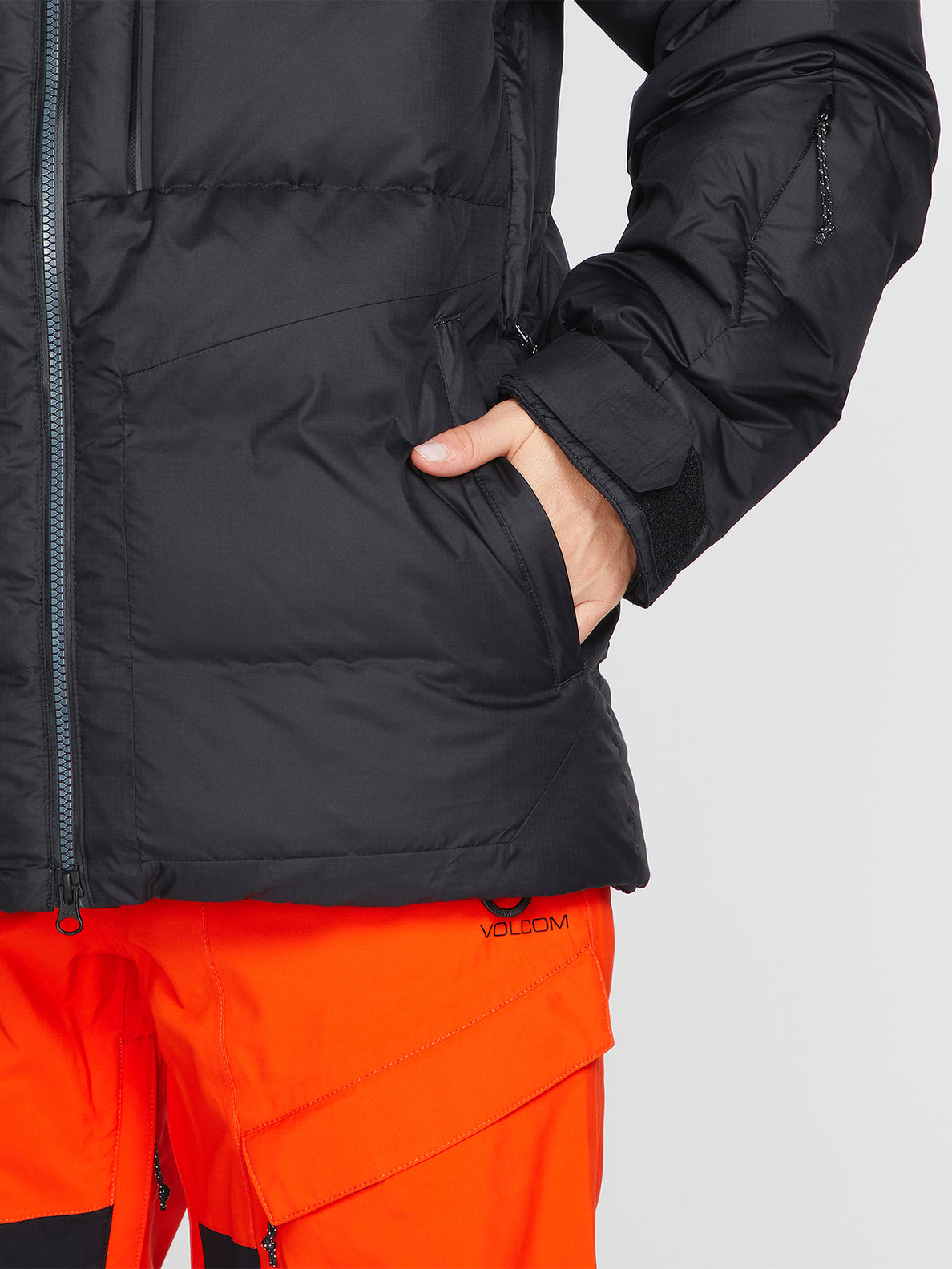 Lifted Down Jacket Black Unisex Volcom Europe