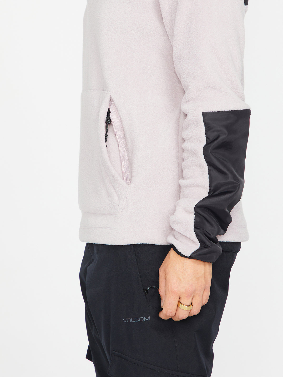 Polar Fleece Sweatshirt Amethyst Smoke Europe